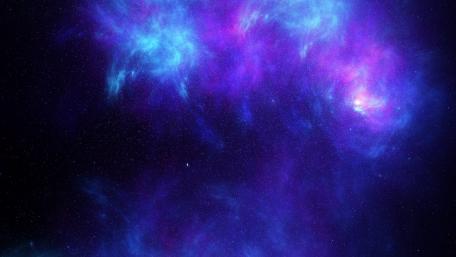 Mystical Purple Nebula Wallpaper wallpaper