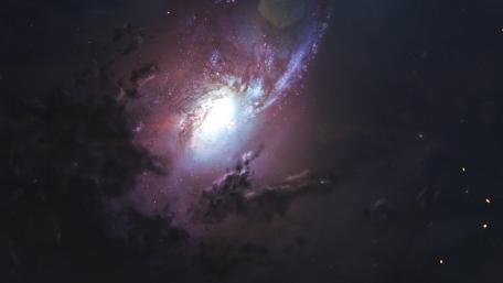 Galactic Dreams Awaits in the Cosmos wallpaper