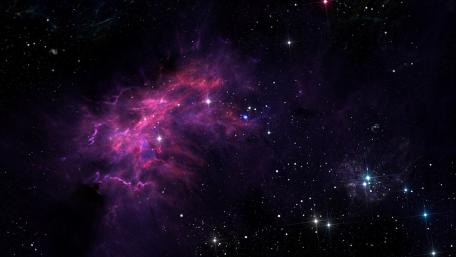 Cosmic Symphony of Stars and Nebulae wallpaper