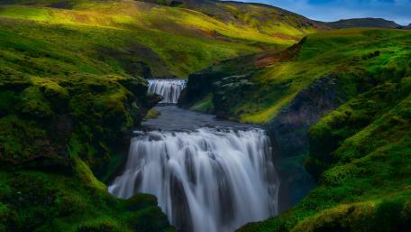 Skógafoss wallpaper