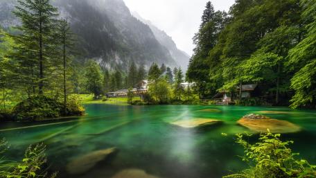 Blausee, Switzerland wallpaper