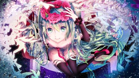 Ethereal Flower Princess wallpaper