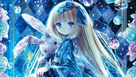 Enchanted Blue Dreams wallpaper