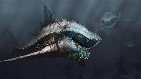 Megalodon sharks wallpaper