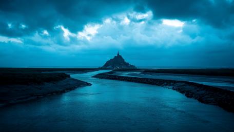 Mont Saint Michel Abbey wallpaper