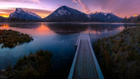 Vermilion Lakes wallpaper