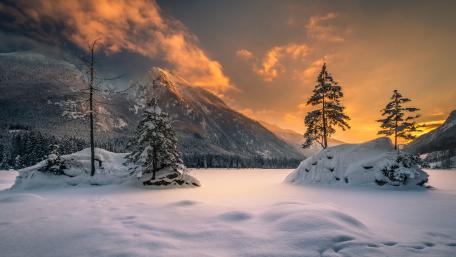 Hintersee wallpaper