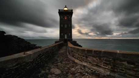 Lighthouse of Kermorvan wallpaper