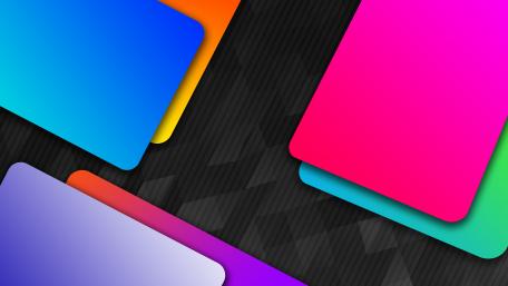 Neon material design wallpaper