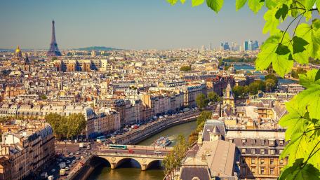 Paris cityscape wallpaper