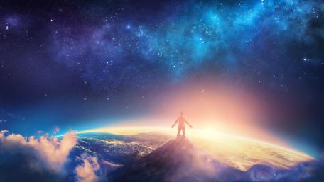 Stellar Summit Dreamscape wallpaper
