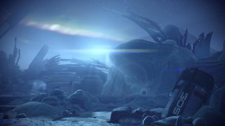 Frost Space wallpaper
