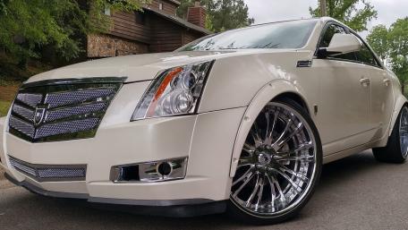 Cadillac cts on Asanti forged wallpaper