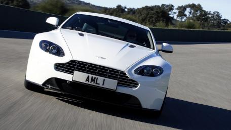 Sleek Power of the Aston Martin Vantage wallpaper