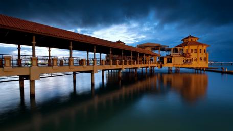 Church Street Pier, Malaysia wallpaper