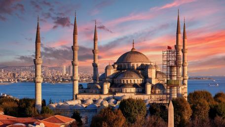 The Blue Mosque wallpaper