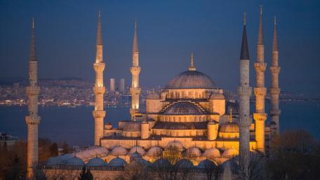 The Blue Mosque wallpaper