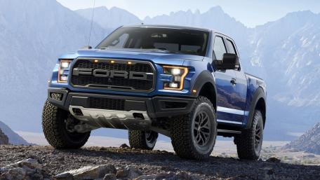 Powerful Ford Pickup Truck in Stunning Landscape wallpaper