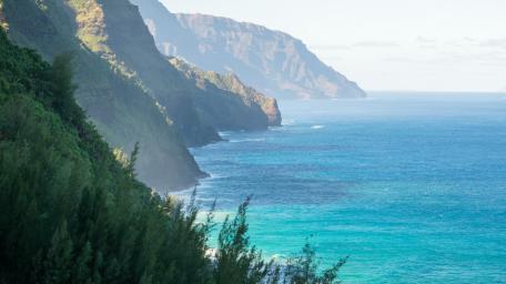 Hawaiian coastline wallpaper