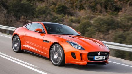 Sleek Jaguar F-Type on the Open Road wallpaper