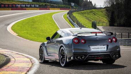 Nissan GT-R Unleashed on the Track wallpaper
