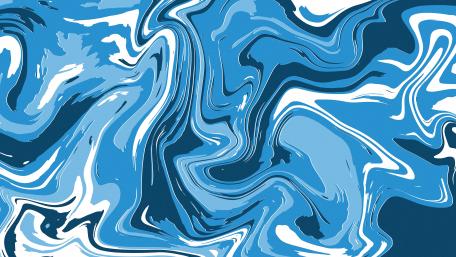 Azure Liquid Swirls Abstract Art wallpaper