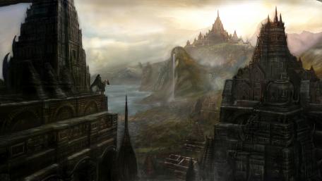 Ancient city wallpaper