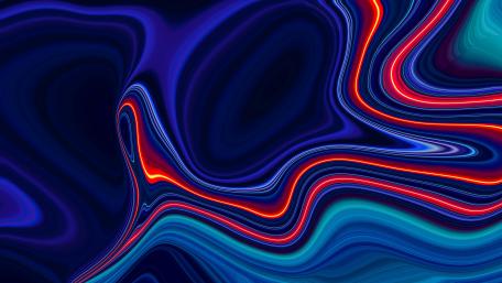 Flowing lines wallpaper