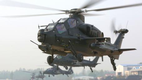 PLA WZ-10 attack helicopters wallpaper