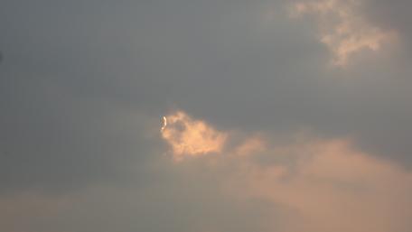 Beautiful sunset in the sky wallpaper