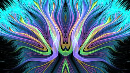 Vibrant Symmetry in Motion wallpaper