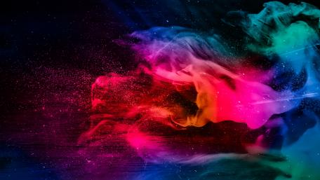 Colored smoke wallpaper