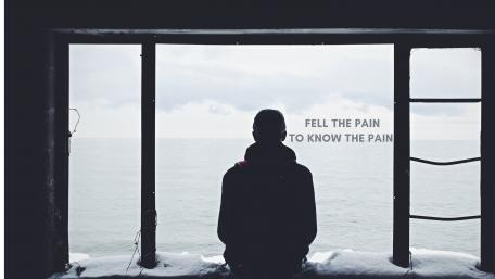 Accept pain wallpaper