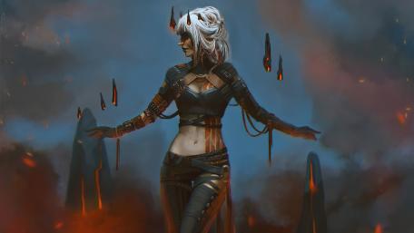 Enchantress of the Infernal Realm wallpaper