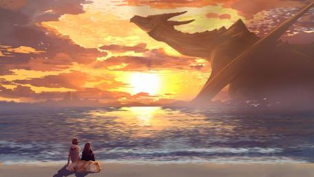Colossal dragon wallpaper