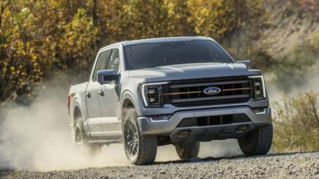 Ford F-150 Adventure on Rugged Terrain wallpaper