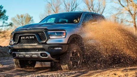 Dodge Ram Taking on Off-Road Adventures wallpaper