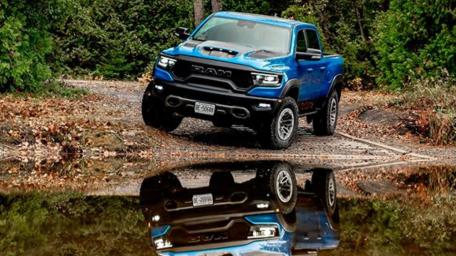 Bold Dodge Ram Off-road Adventure Wallpaper wallpaper