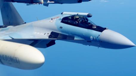 PLAAF SU-35 wallpaper