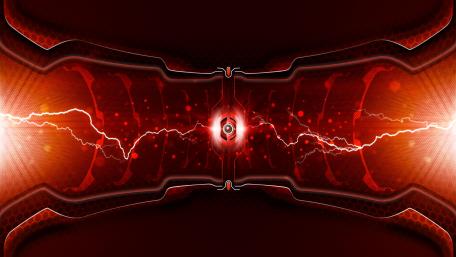 Pulsing Tech Core Energy wallpaper