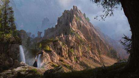 Mystical Journey Through Ancient Lands wallpaper