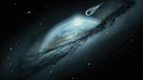 Meteorite wallpaper
