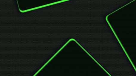 Carbon Green Line wallpaper