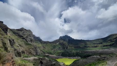 Green Crater wallpaper