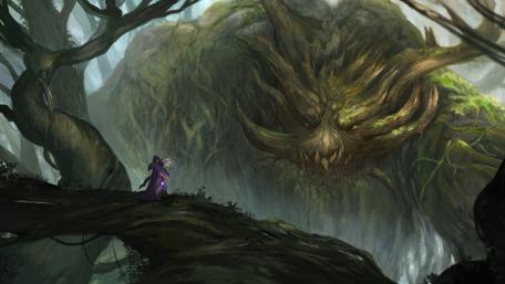 Tree monster wallpaper