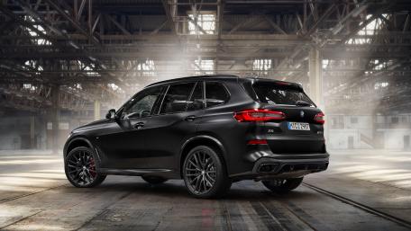 Sleek Black BMW X6 in 8K Quality wallpaper
