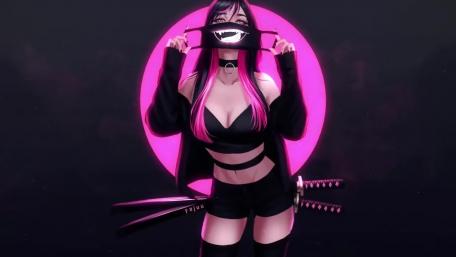 Katana Girl wallpaper