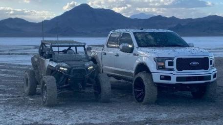 FORD F150 & POLARIS RZR wallpaper