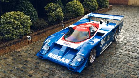 Classic Nissan GTP ZX-Turbo Sports Car Wallpaper wallpaper