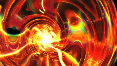 through the wormhole wallpaper
